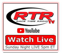 Watch Race Time Radio Broadcast Live On RaceTimeRadioTV on YouTube
