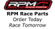 RPM Race Parts Order Today Race Tomorrow