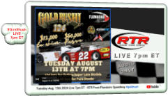 Listen Live To The 2024 GoldRush Race Time Radio Featuring Outlaw Super Late Models, and Pure Stocks From Flambro speedway, Ontario Canada