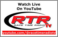 Watch Live On YouTube youtube.com/@racetimeradiotv